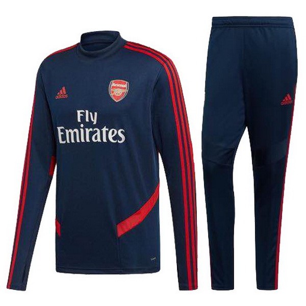 Survetement Football Arsenal 2019-20 Rouge Bleu